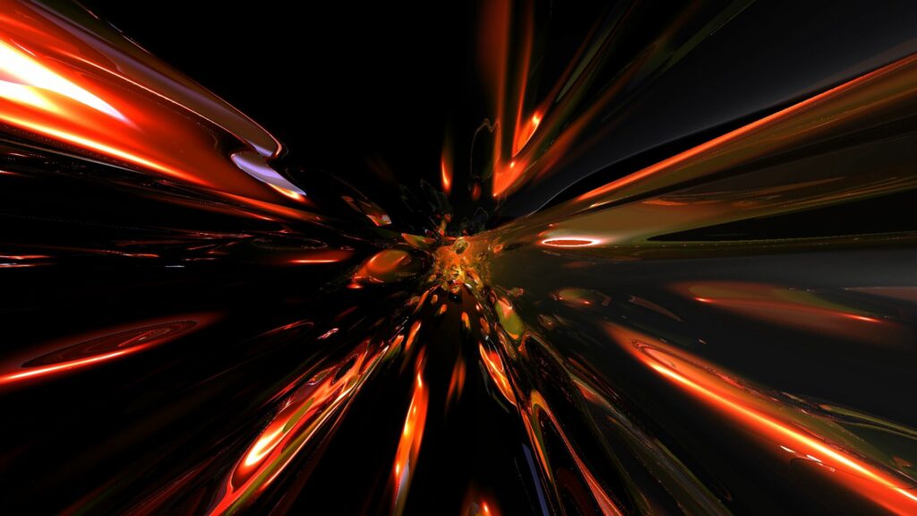 Vibrant Abstract 1920x1080 Wallpaper with Dynamic Light Design