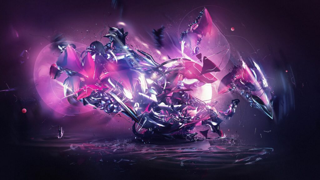 Vibrant Color Explosion Wallpaper - Abstract 2560x1440 Background