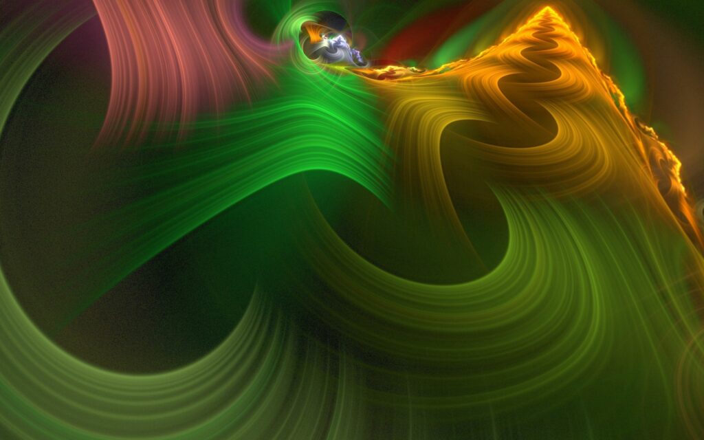 Vibrant Abstract 2560x1600 Wallpaper with Swirling Colorful Patterns
