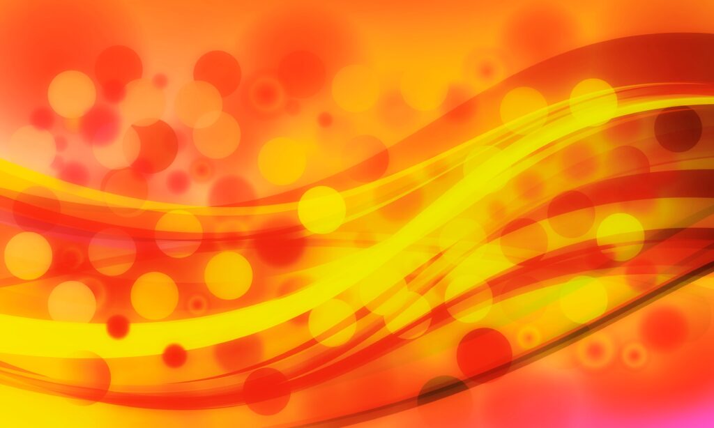 Vibrant 5000x3000 Abstract Wallpaper: Energetic Circles & Lines