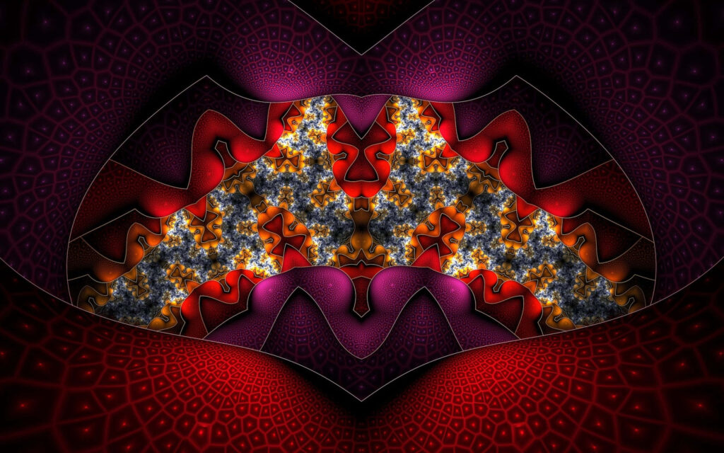 Vibrant Abstract Art Background with Mesmerizing Color Patterns Wallpaper