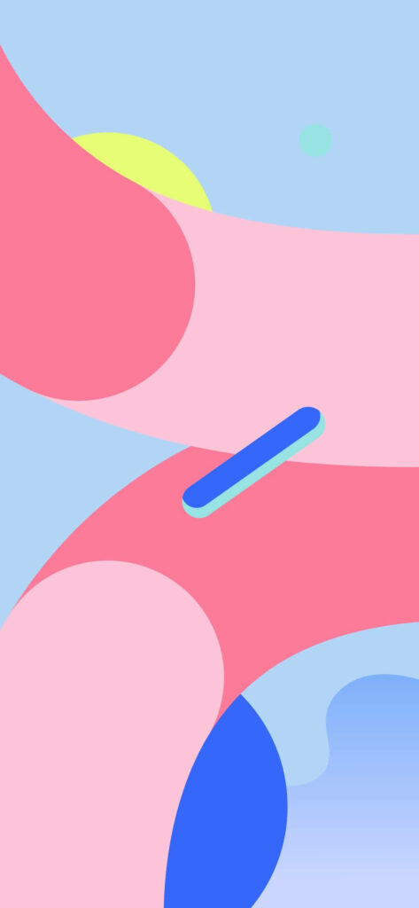 Vibrant Candy Abstract: Google Pixel 4a's Lively Background Wallpaper