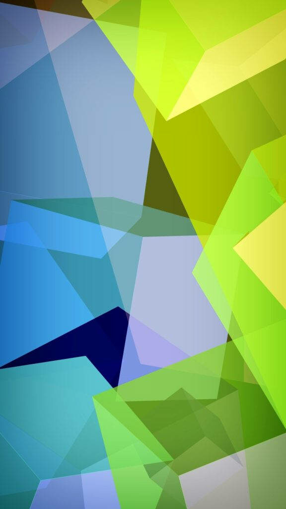 Vibrant Geometric Symphony: A Captivating iPhone Background Wallpaper