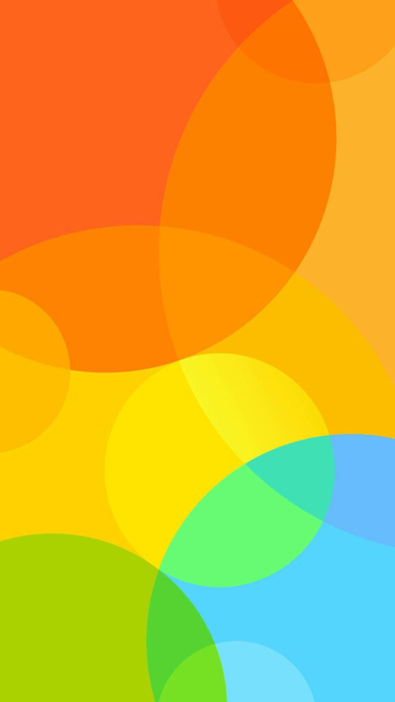 Vibrant Abstract Circle Wallpaper for Miui Devices - Modern Background