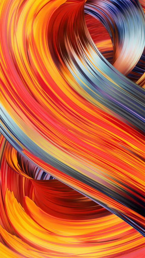 Vibrant Abstraction: A Colorful Spectacle for Your Redmi Device - HD Phone Wallpaper Background Image