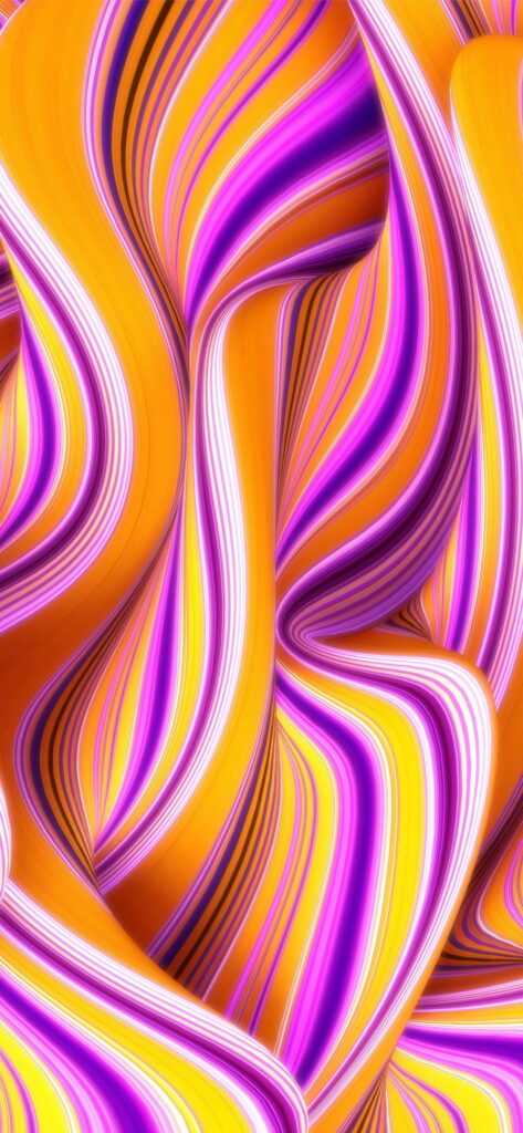 Vibrant MIUI 12: Abstract Colors Unleashed on Redmi Note (Xiaomi) - HD Phone Wallpaper
