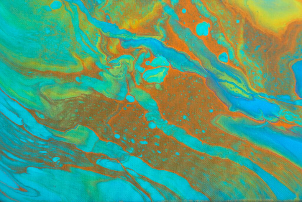 Fluid Abstract Wallpaper: Vibrant Swirls in Bold Colors - 6000x4000