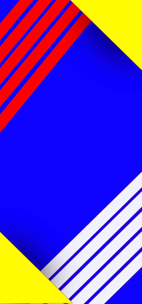 Vibrant Abstract Geometric Wallpaper Background in Bold Colors