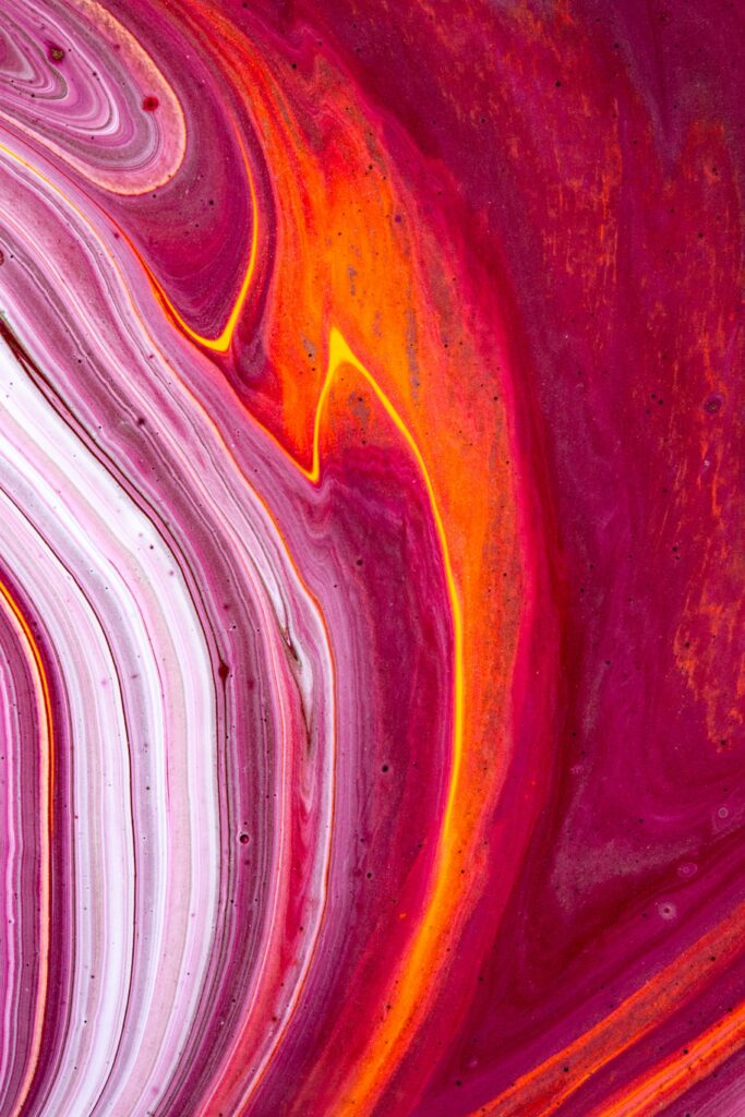 Vibrant Abstract Liquid Paint Wallpaper – Dynamic Background Design