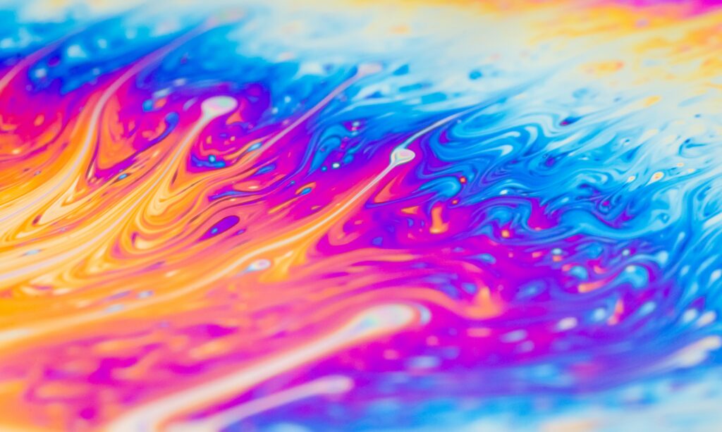 Vibrant Abstract Liquid Paint Wallpaper - High-Res Background 4000x2393