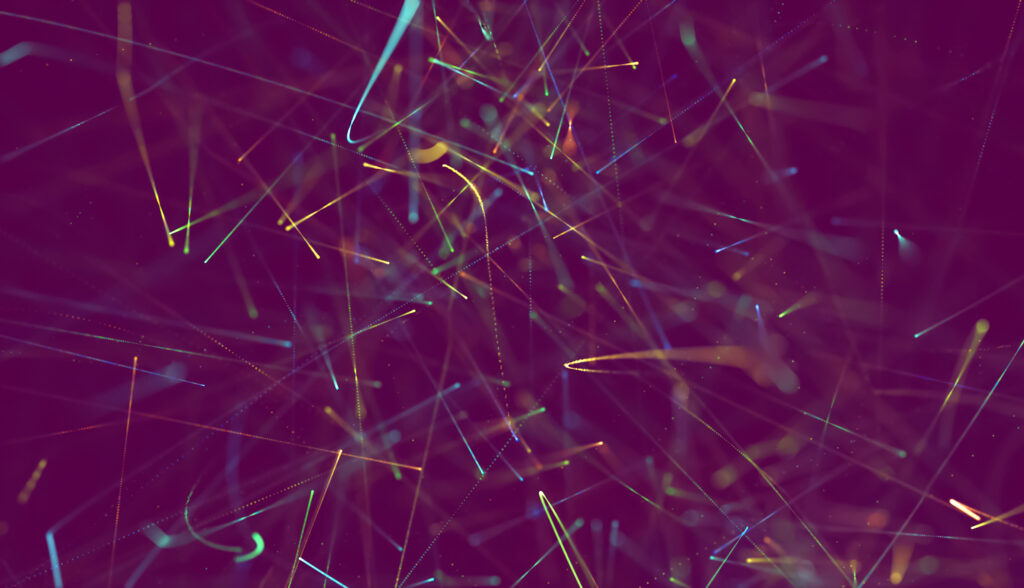 Neon Lines and Stripes Abstract Wallpaper | 3761x2160 Background