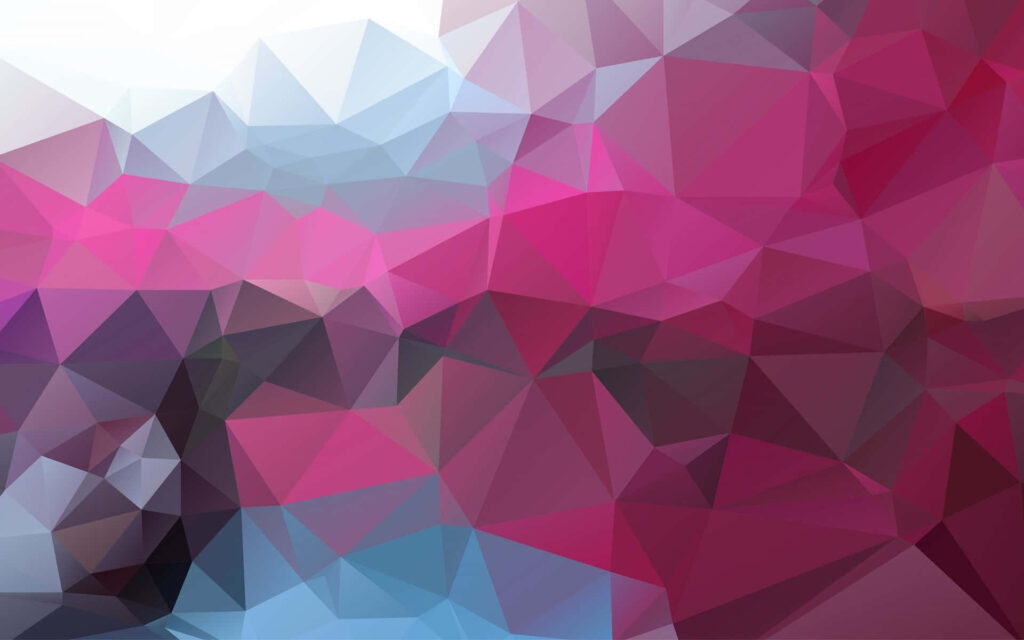 Vibrant Abstract Polygon Wallpaper: Modern Geometric Background
