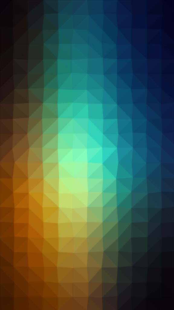 Abstract polygon wallpaper with navy teal and amber low-poly gradient for modern backgrounds