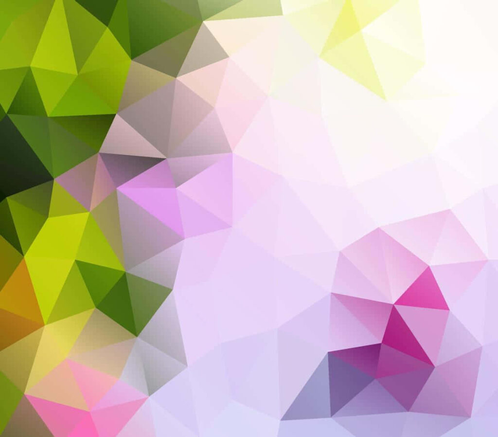 Colorful Polygon Wallpaper: Vibrant Abstract Geometric Background