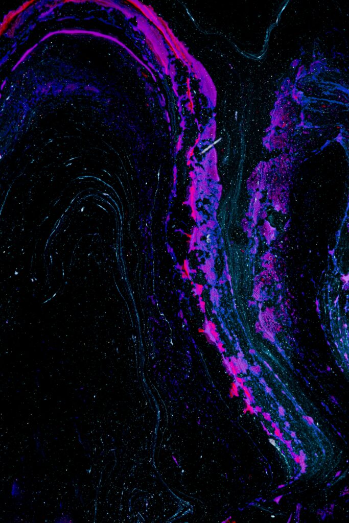 Vibrant Purple & Pink Abstract Wallpaper - Cosmic Background Art