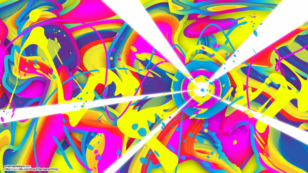 Vibrant Spectrum: A Kaleidoscope of Colors - HD Wallpaper for a Mesmerizing Abstract Background Photo