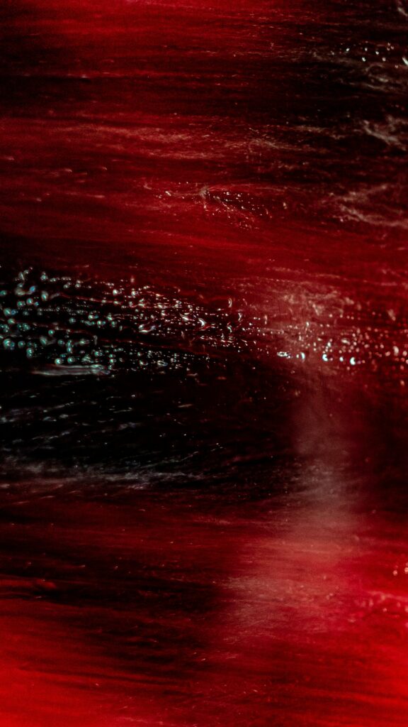 Vibrant Red Abstract Wallpaper - Impressive Liquid Paint Background