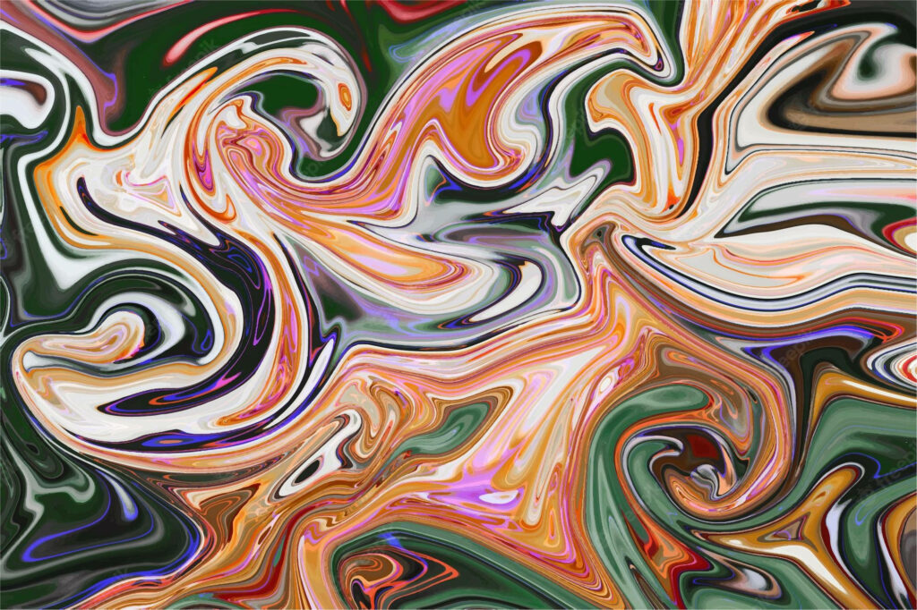 Vibrant Swirl Abstract Wallpaper for Laptops & Digital Art