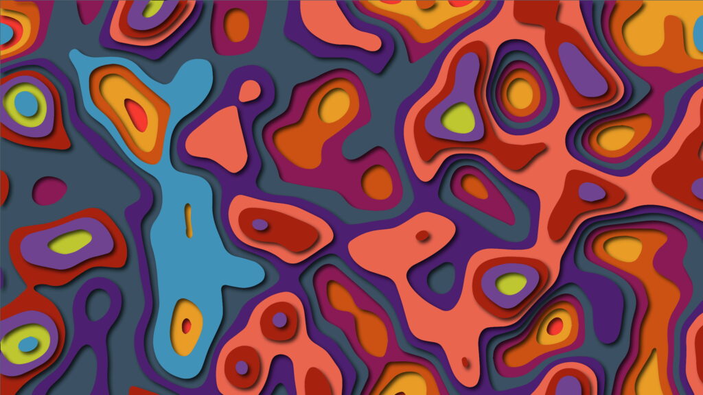 Vibrant Abstraction: A Colorful 8K Wallpaper Masterpiece