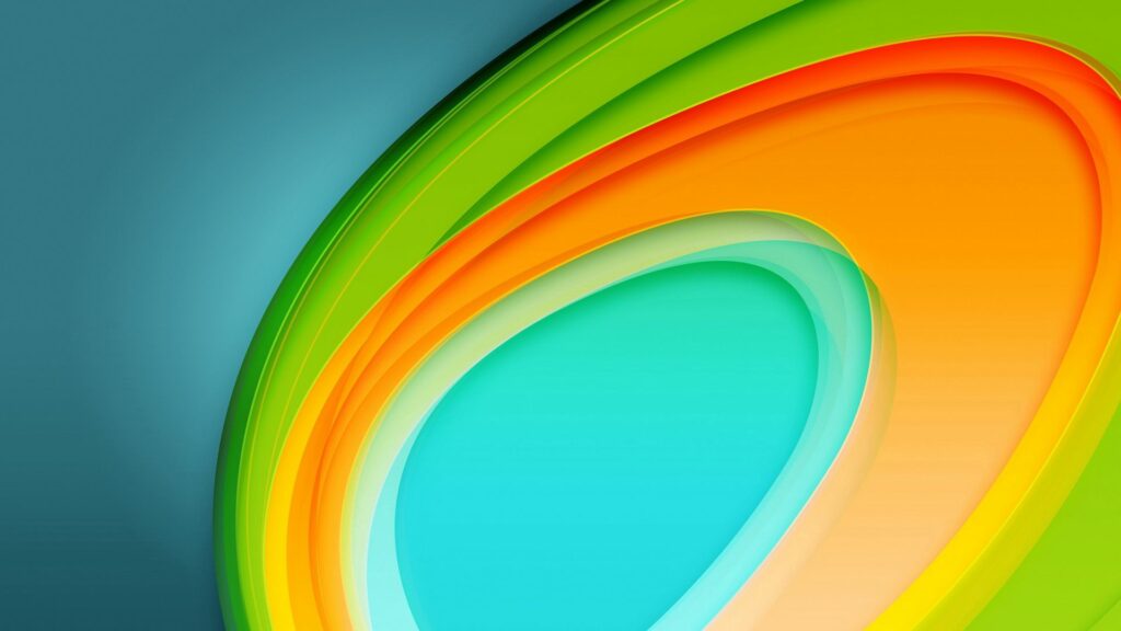 Vibrant Abstract 1920x1080 Wallpaper: Colorful Dynamic Background