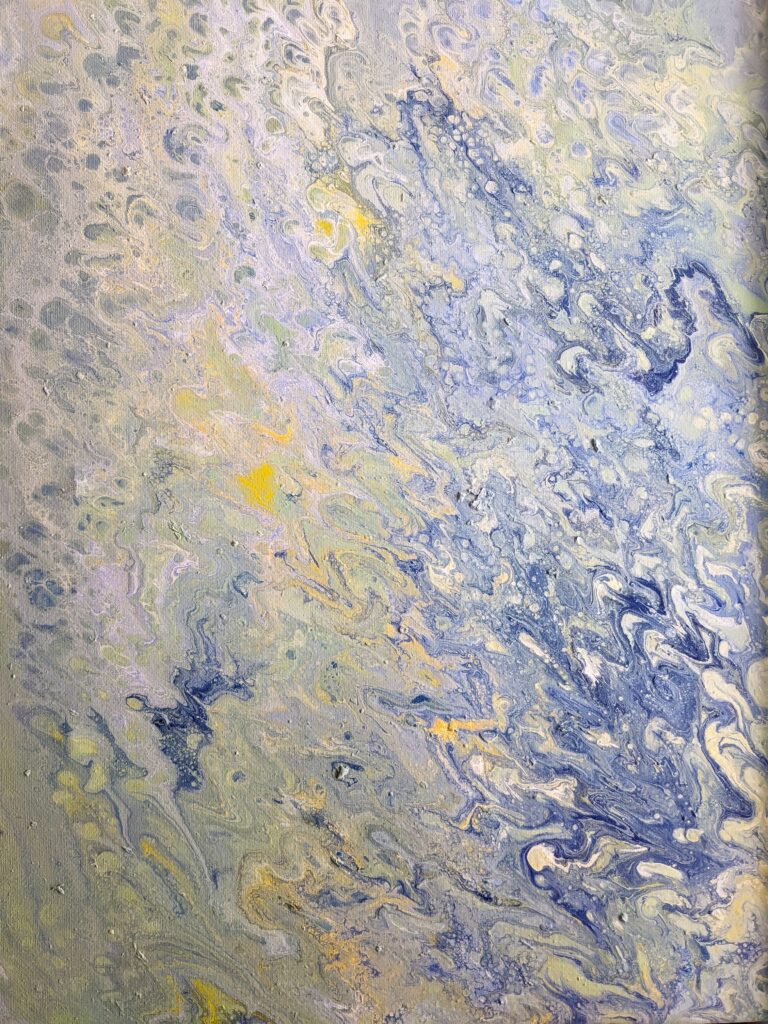 Colorful Abstract Paint Stains Wallpaper - Artistic Background 3024x4032