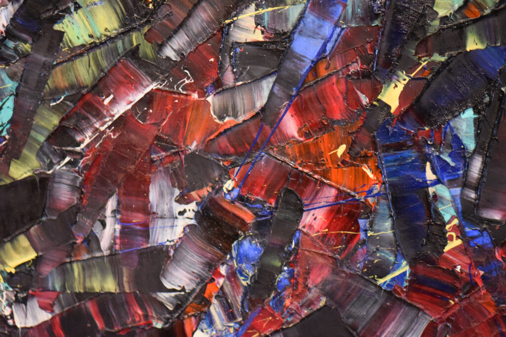 Vibrant Abstract Wallpaper: Bold Colors & Textures in High Resolution