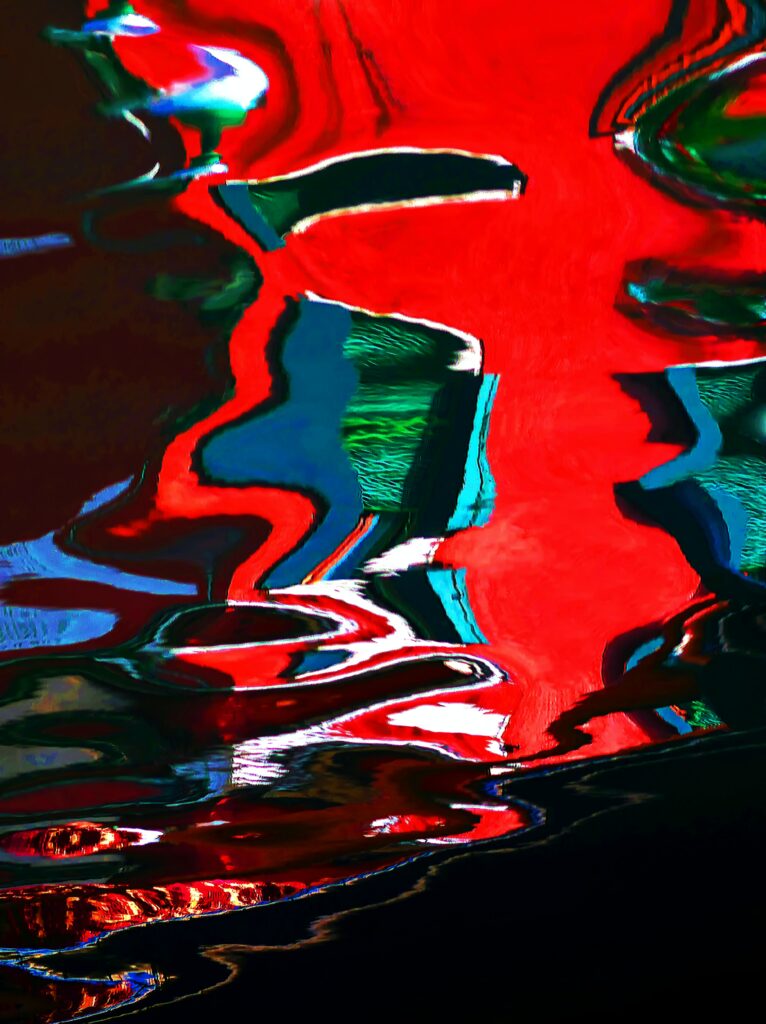 Vibrant Abstract Wallpaper: Bold Shapes & Colors Background Art