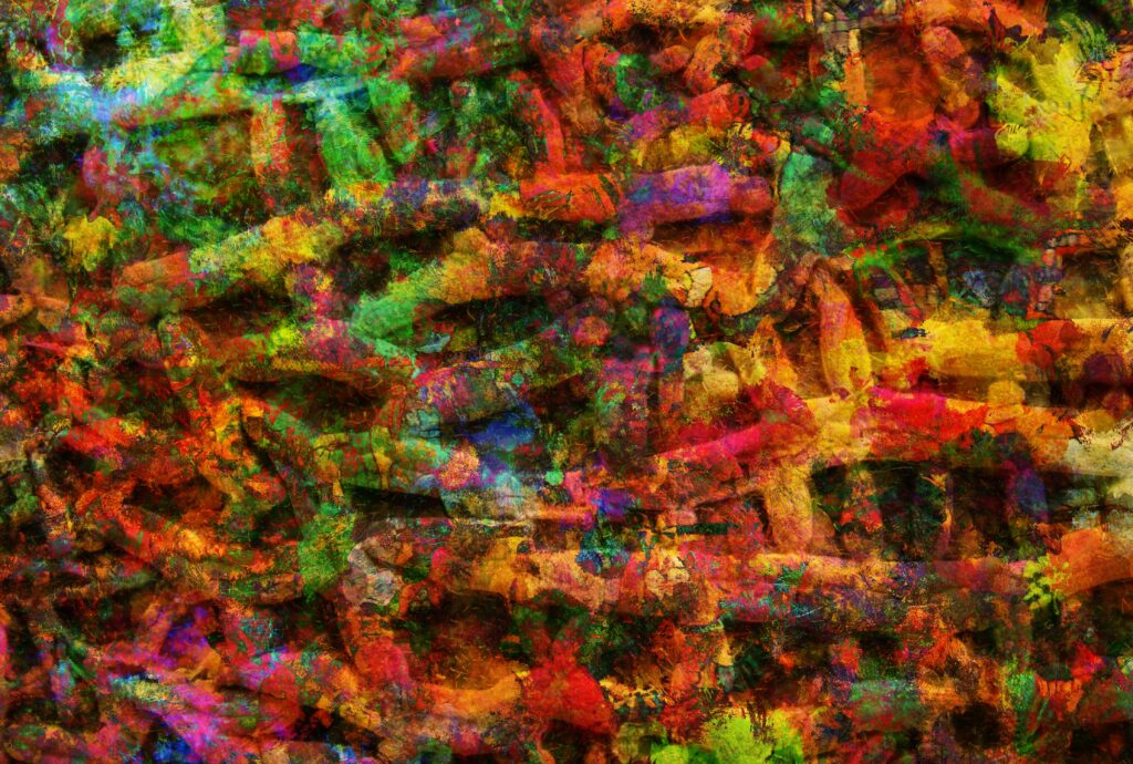 Vibrant Abstract Wallpaper with Colorful Spots - 4448x2997 Background