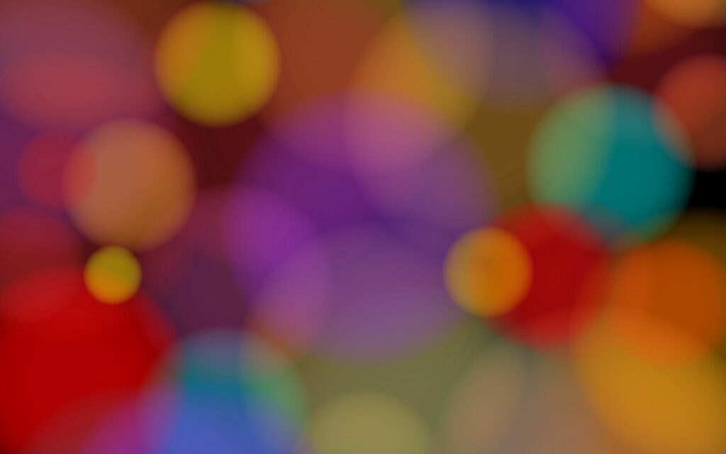 Colorful Circular Shapes Wallpaper - Dreamy Abstract Background 1920x1200