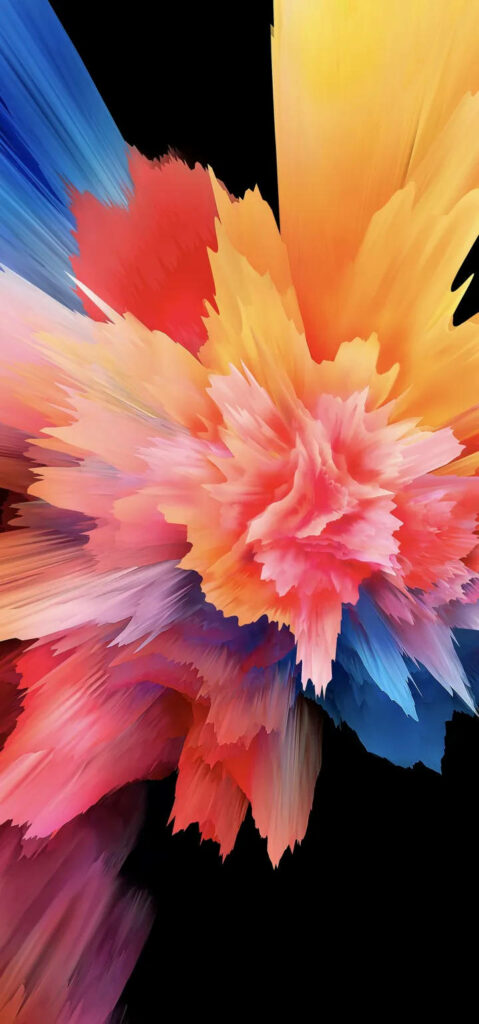 Vibrant Color Explosion Wallpaper for Vivo Y11 - Abstract Design