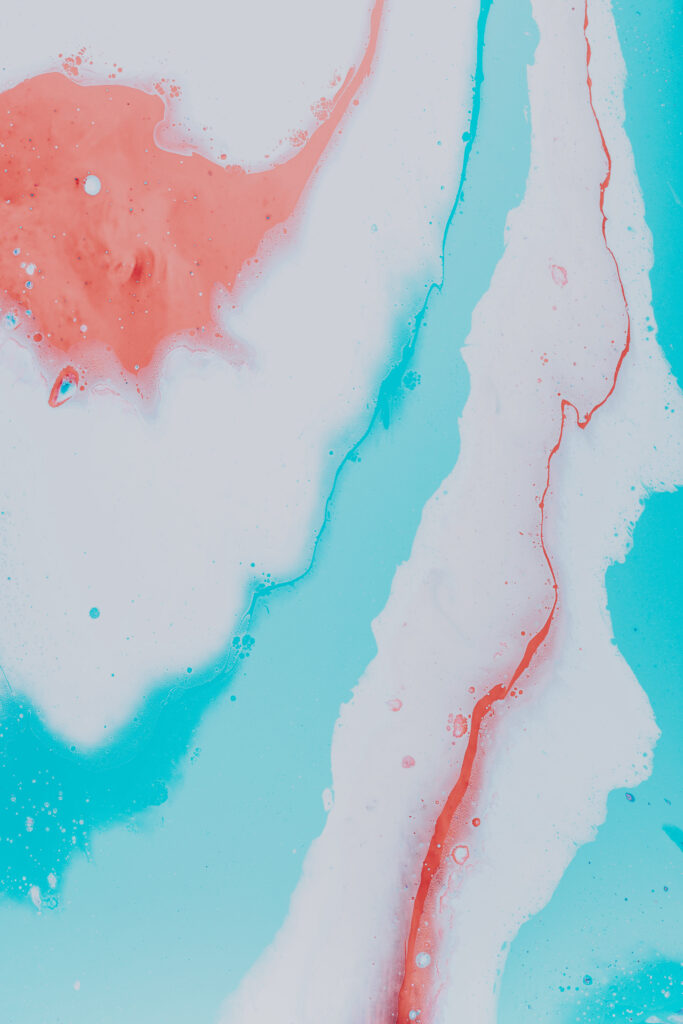 Vibrant Abstract Wallpaper: Colorful Liquid Paint Design Background
