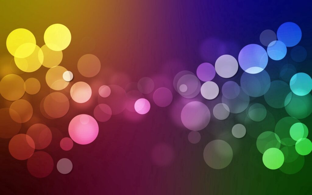 Vibrant Abstract Circle Wallpaper - Stunning Gradient Design 1920x1200