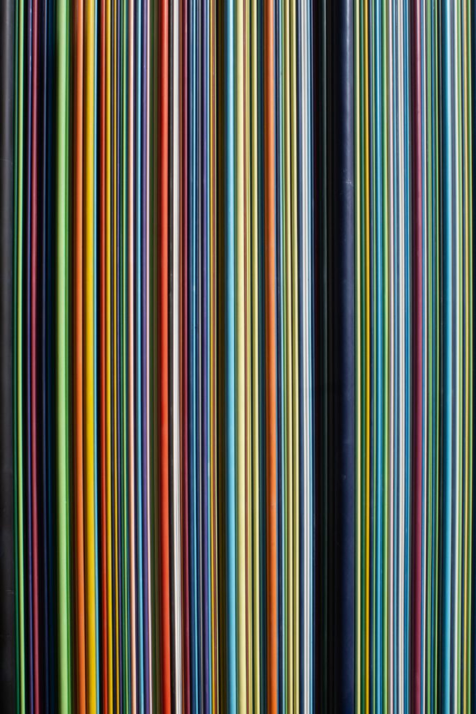 Colorful Vertical Stripes Wallpaper - Abstract Dynamic Background