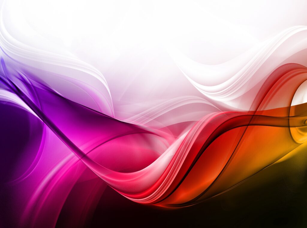 Vibrant Abstract Wallpaper: Colorful Waves & Flowing Lines Background