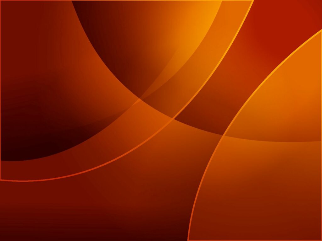 Vibrant Abstract Wallpaper: Curved Lines in Warm Orange & Brown