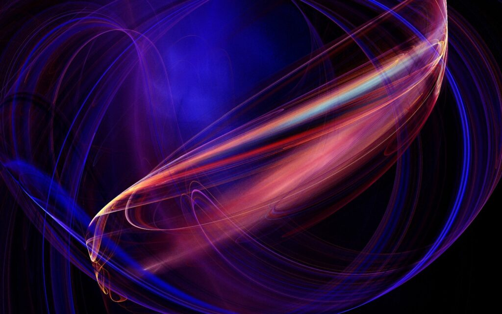 Vibrant Abstract Wallpaper: Flowing Lines in Blues, Purples & Reds