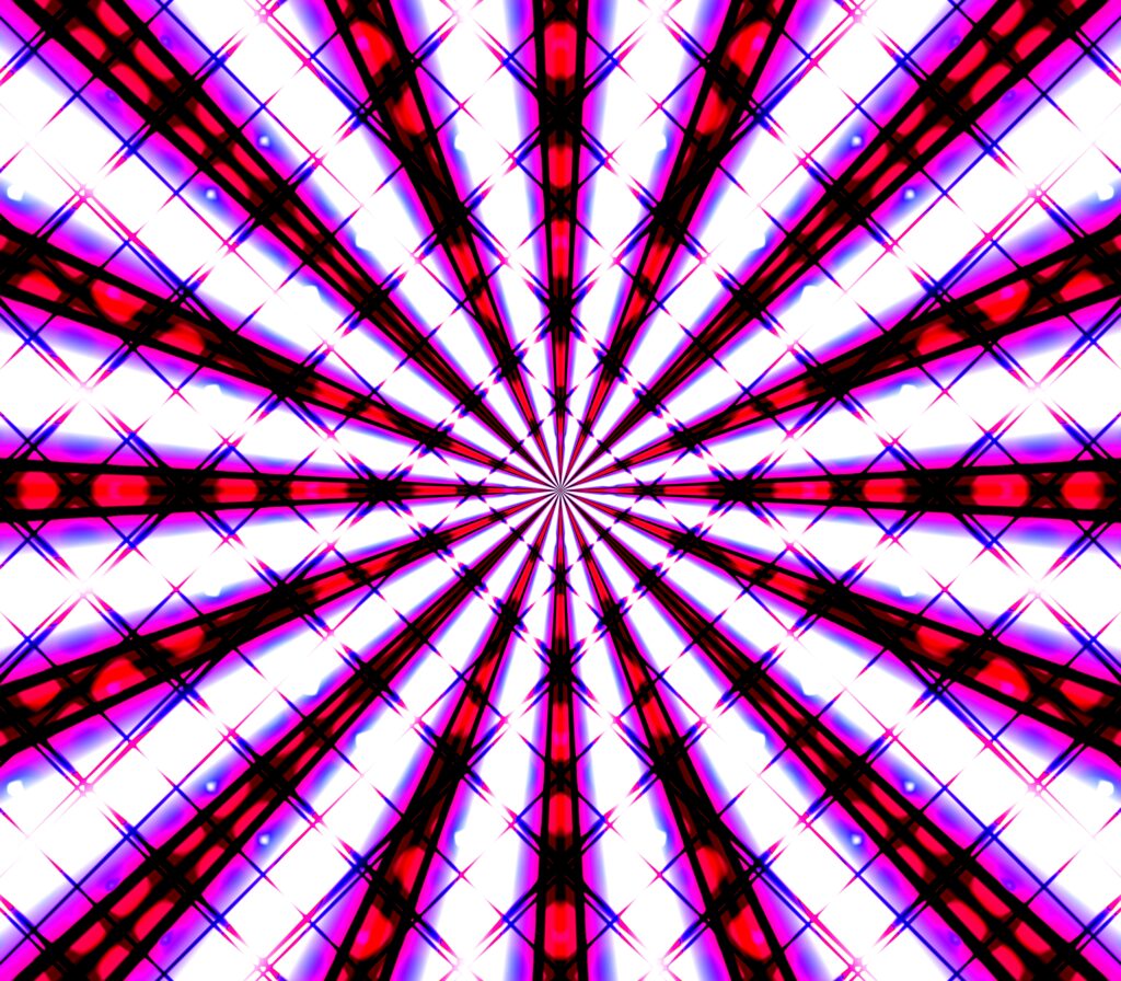 Vibrant Abstract Wallpaper: Dynamic Geometric Background (6400x5600)