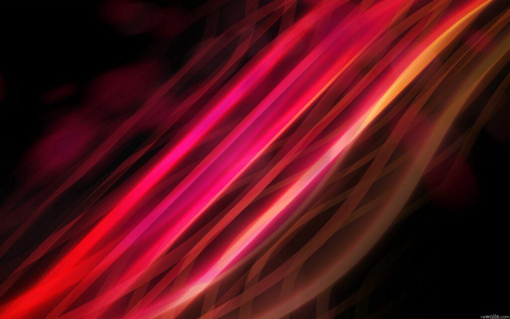 Vibrant Abstract Wallpaper: Dynamic Red, Pink & Orange Lines
