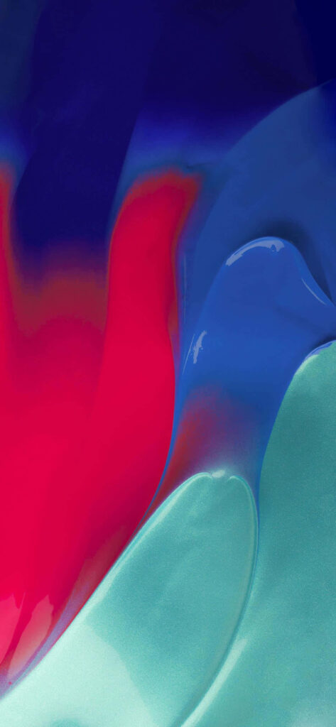 Vibrant Abstract Wallpaper: Fluid Oil Paint Texture Background