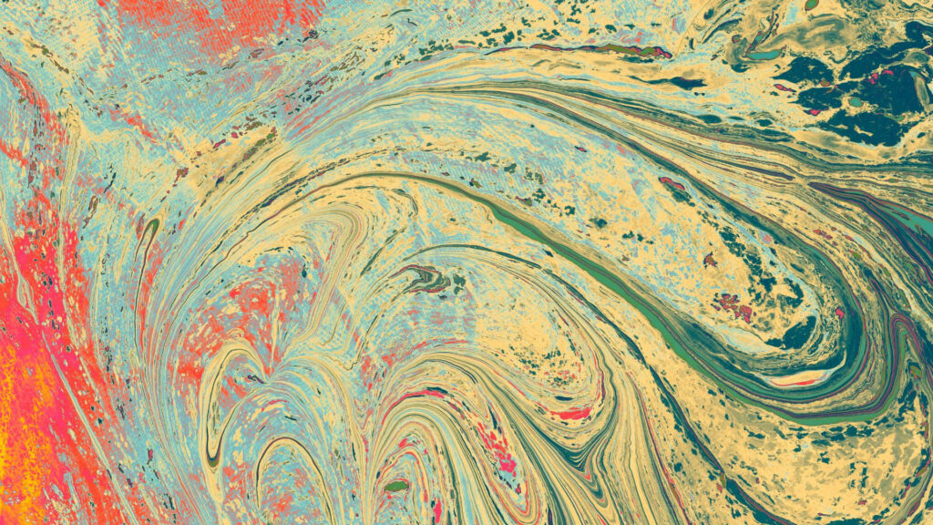 Vibrant Abstract Wallpaper: Dynamic Swirls of Color & Motion