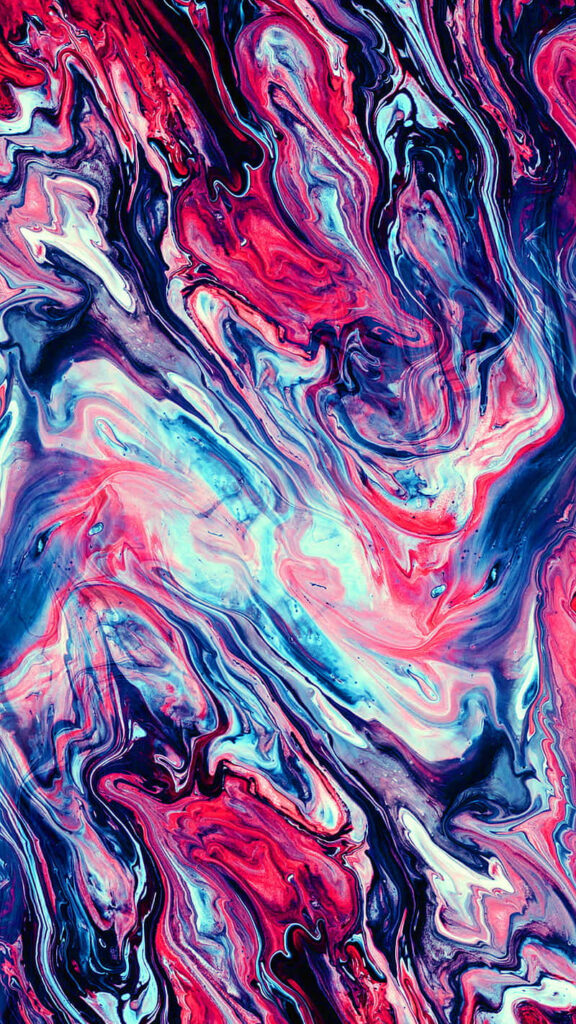 Vibrant Abstract Wallpaper: Dynamic Colorful Swirls Background
