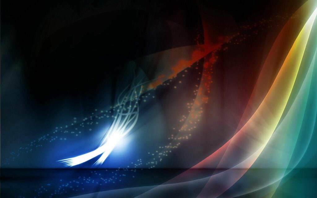 Vibrant Abstract Feather Wallpaper – Ethereal Design 1920x1200