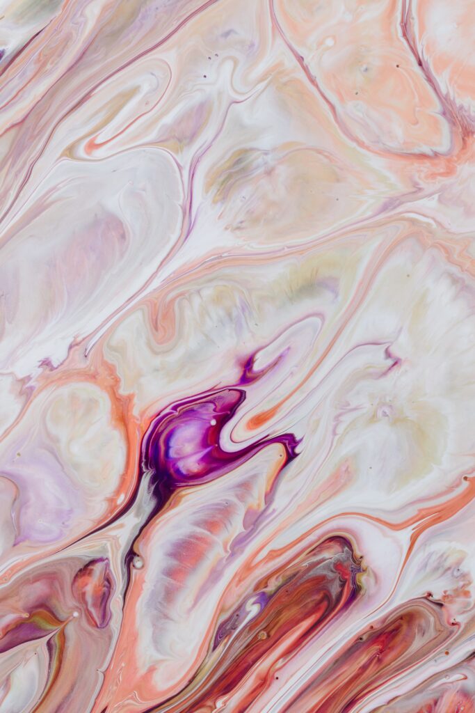 Vibrant Abstract Wallpaper: Fluid Lines & Soft Pastels Background