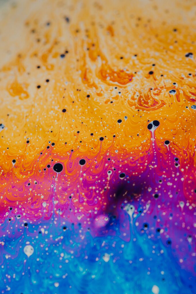 Captivating Abstract Wallpaper: Fluid Multicolored Design for Background