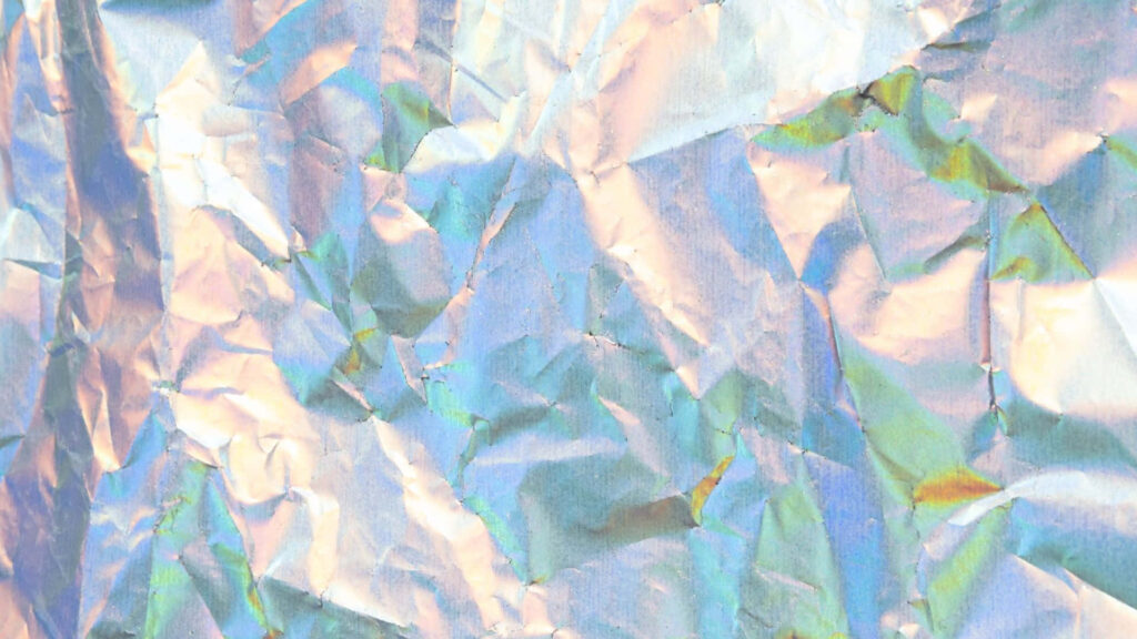 Dreamy Iridescent Pastel Wallpaper - Abstract Crumpled Texture Art