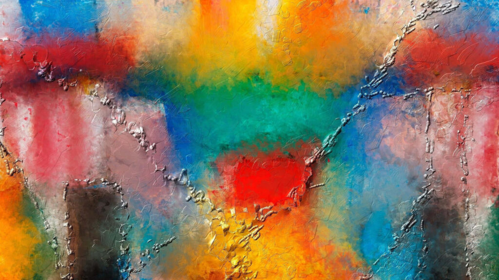 Vibrant Abstract Wallpaper: Dynamic Colors and Textures Background