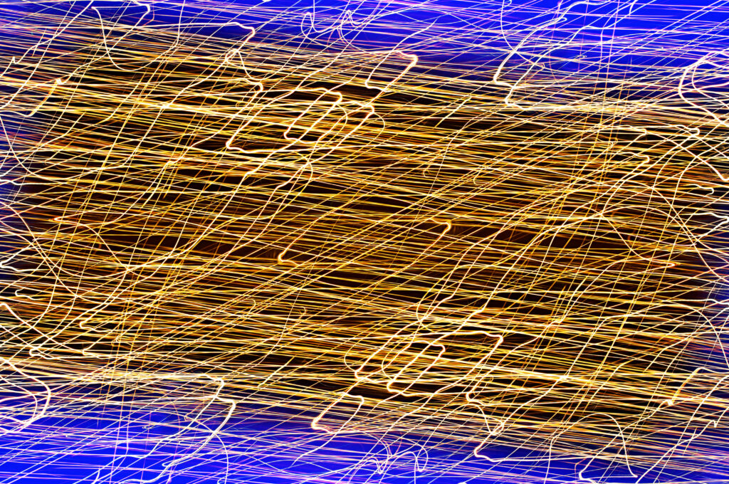 Vibrant Abstract Wallpaper: Long-Exposure Photography Background