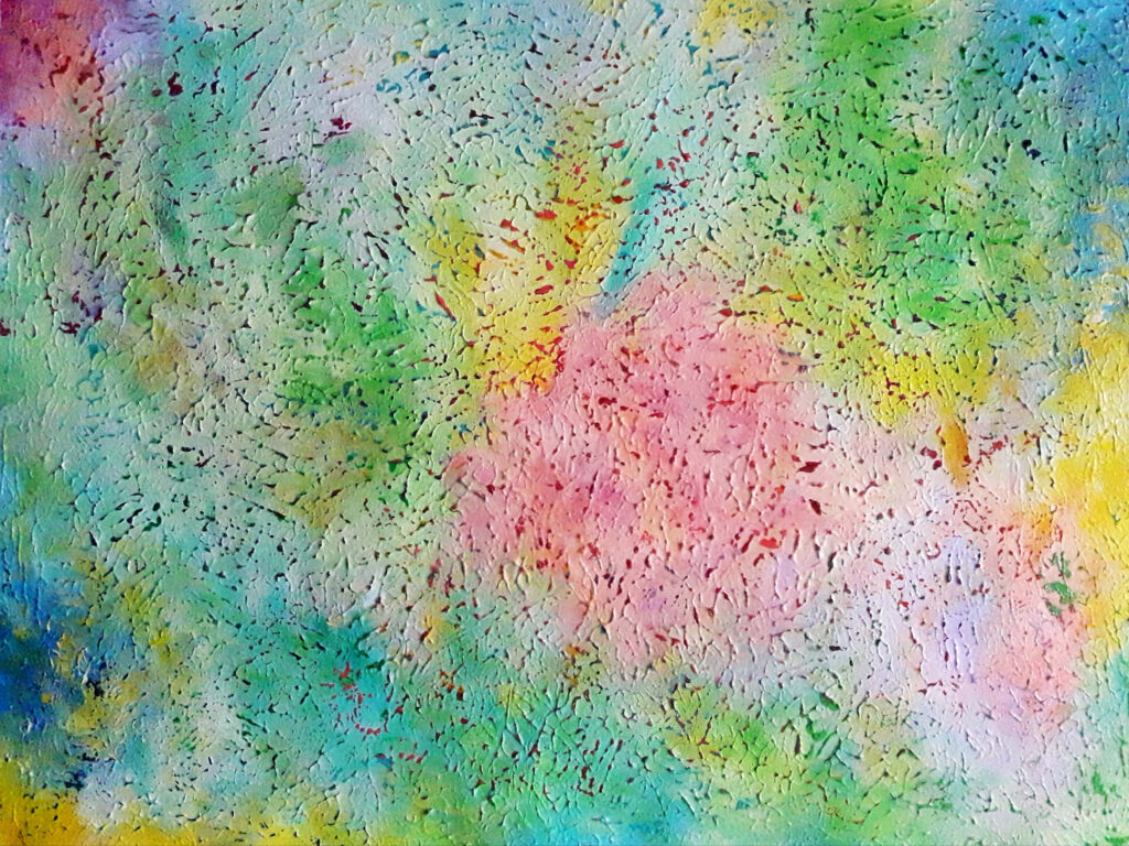 Vibrant Pastel Paint Texture Wallpaper Background - Abstract Design