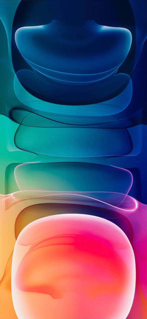 Vibrant Abstract Digital Wallpaper: Colorful Gradient Background