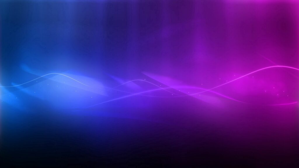 Stunning Abstract Wave Wallpaper: Blue to Purple Gradient Background